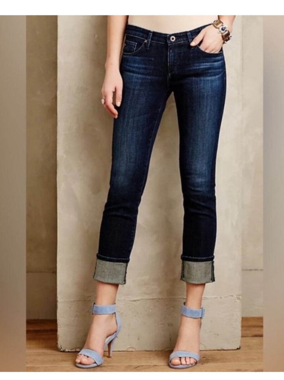 AG Stevie Cuff Jeans NWT